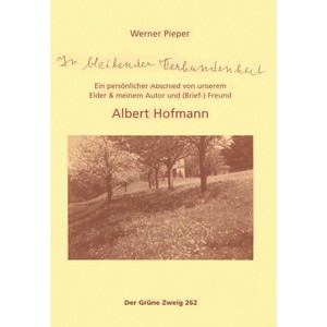 Werner Pieper - "In bleibender Verbundenheit" (Buch)
